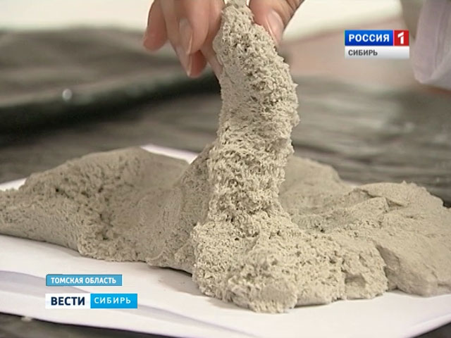 Томские ученые разработали формулу песка, который невозможно рассыпать