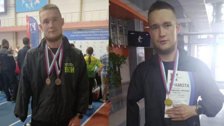 20-летний ветеран СВО без руки из Новосибирска завоевал три медали