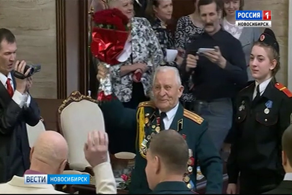 В Новосибирске чествуют Героя Советского Союза Дмитрия Бакурова
