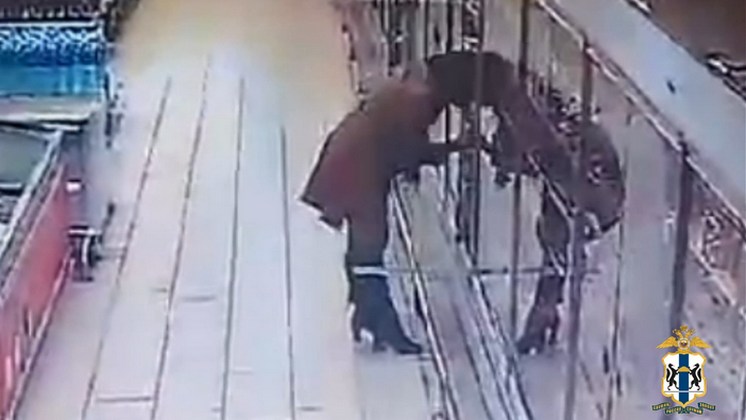 В Новосибирске женщина украла продукты из магазина и сбежал