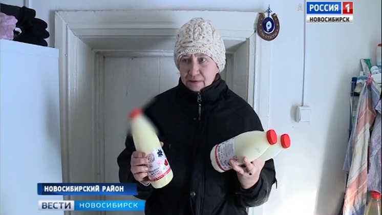 Жительница Барышева нашла незамерзающее на морозе фермерское молоко