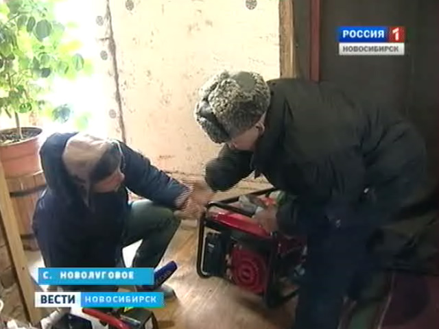 Жители поселка Новолуговое из-за отключения электроэнергии замерзают в своих квартирах