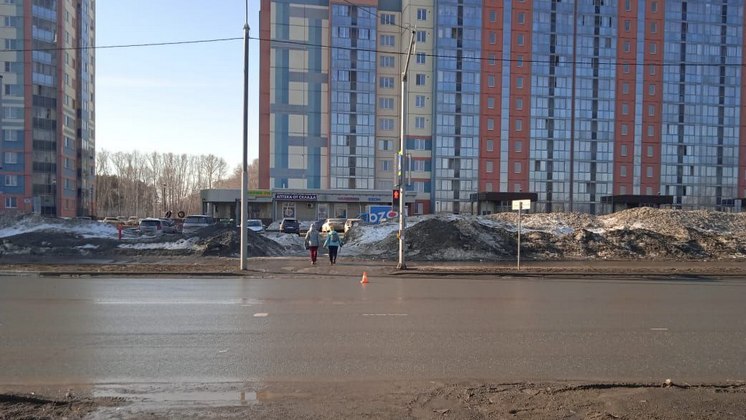 Водитель задавил 19-летнюю девушку на пешеходном переходе в Новосибирске и скрылся