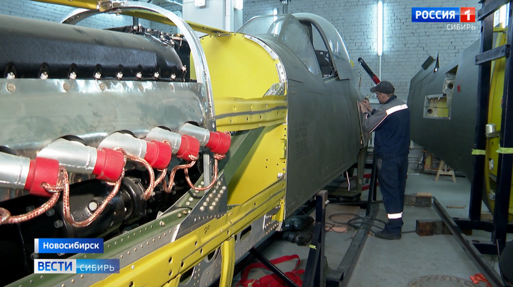 Точную копию военного самолёта ЛаГГ-3 создали новосибирские реставраторы 