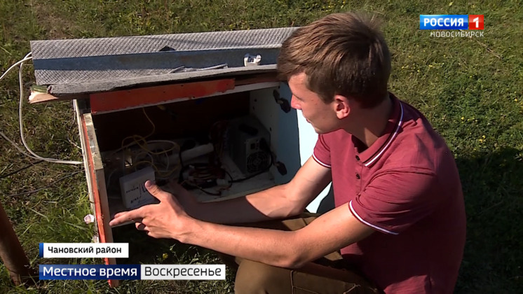 Новосибирский школьник заставил интернет в деревне Песцы «летать»
