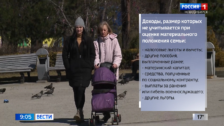 В Новосибирской области изменили правила назначения единого пособия многодетным