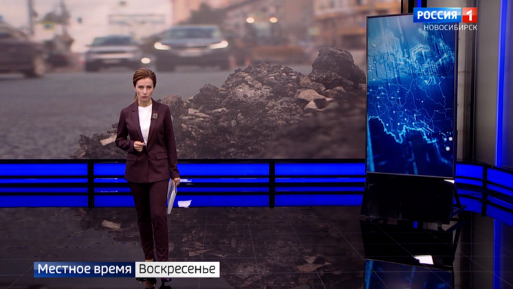 В Новосибирске продолжают ремонтировать городские магистрали