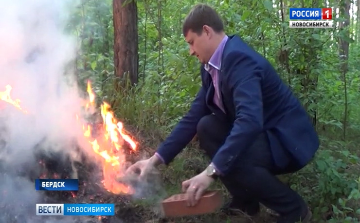 В Бердске ищут поджигателя, по вине которого чуть не сгорел детский сад