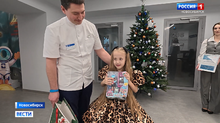 Мечта юной жительницы Новосибирска сбылась благодаря акции «Ёлка желаний»