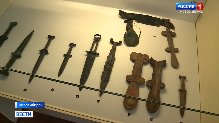 Выставку холодного оружия открыли в Дни науки в новосибирском Академгородке