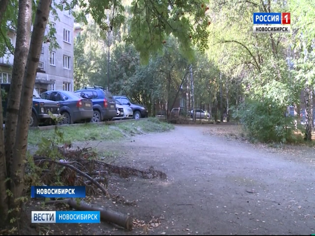 Жители Новосибирска жалуются на посредственный ремонт дворов   