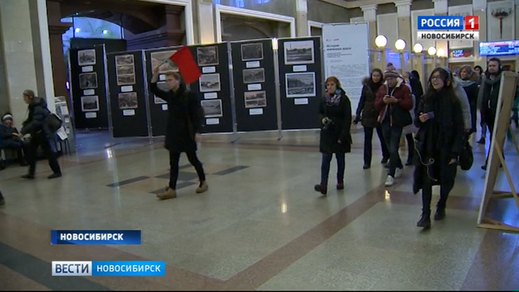 Постановку «Разговоры беженцев» покажут на вокзале «Новосибирск-Главный»