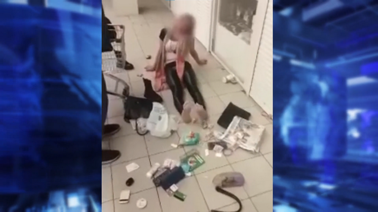 Жительница Новосибирска в неадекватном состоянии устроила пьяный дебош в магазине
