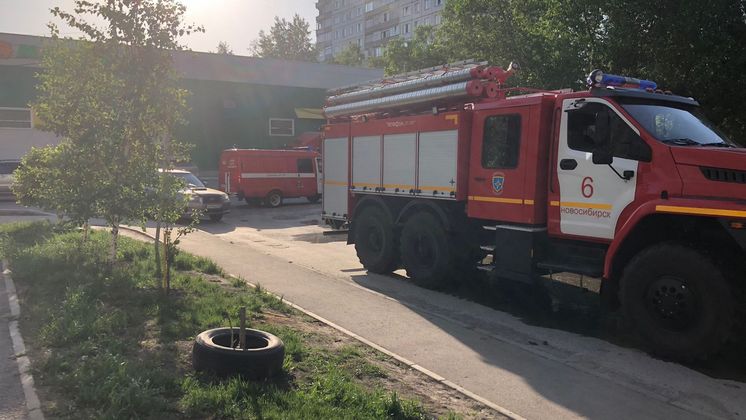 В Новосибирске около 20 человек эвакуировались из-за пожара в многоэтажке