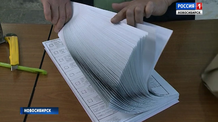 Больше двух миллионов бюллетеней напечатали в Новосибирске к выборам президента страны