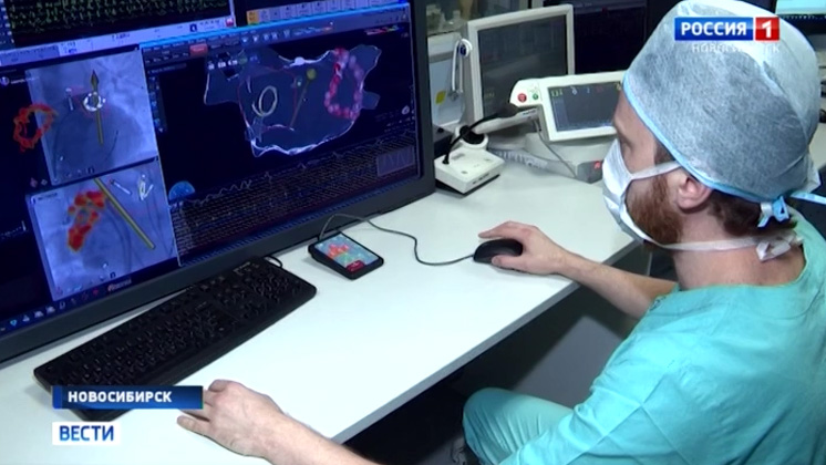 Новосибирские врачи с помощью робота лечат аритмию у пациентов с врождённым пороком сердца