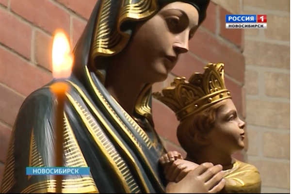 В Новосибирске католики отмечают Рождество
