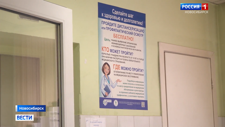 Более 500 новосибирцев прошли диспансеризацию за пять дней января 2026 года