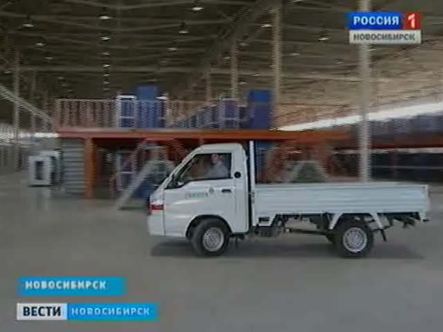 В Новосибирске появился электромобиль