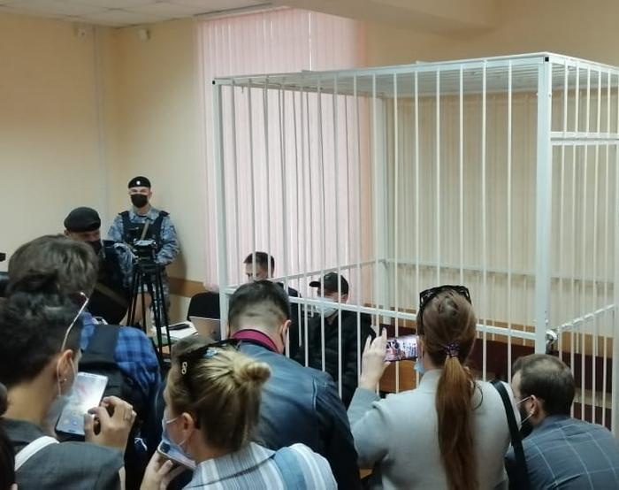 Журналисты в зале суда