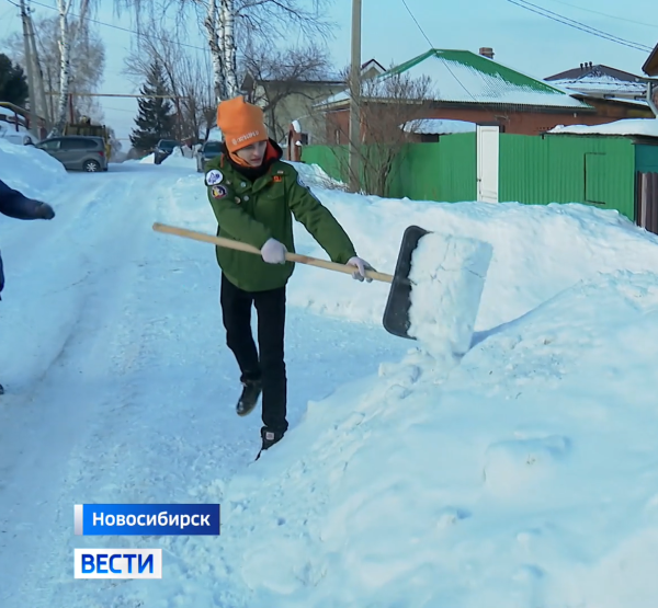 Волонтёры за работой