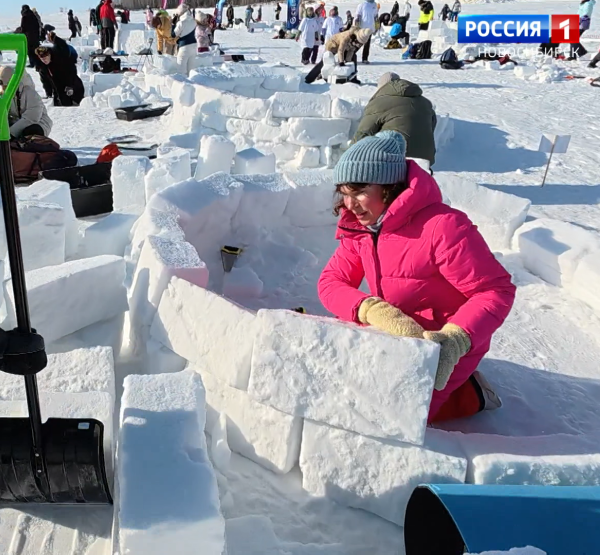 Строительство иглу Строительство иглу