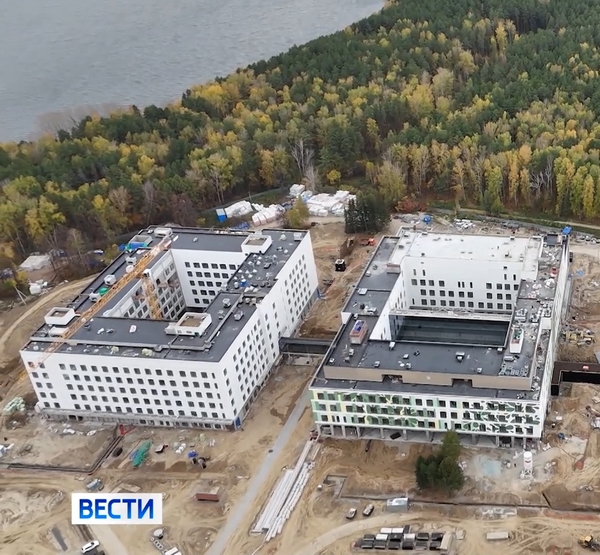 Детский реабилитационный центр с высоты птичьего полёта Детский реабилитационный центр с высоты птичьего полёта