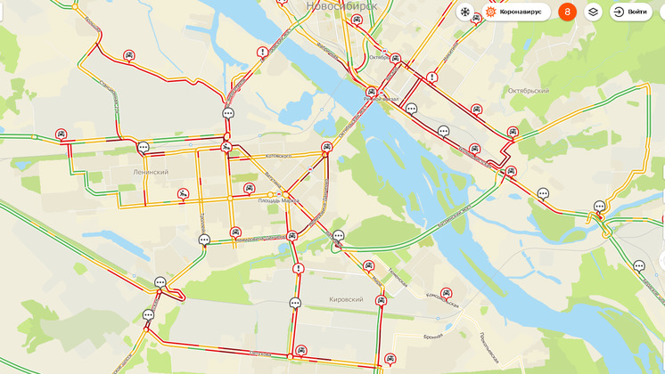 Площадь энергетиков новосибирск схема движения