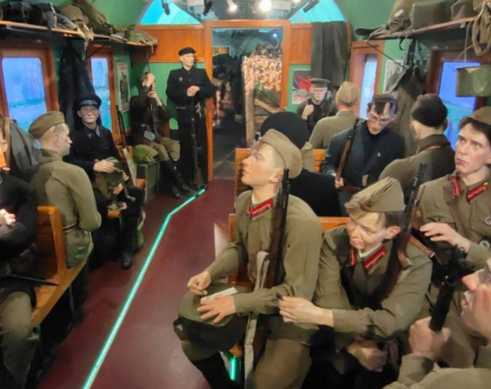 В Новосибирск прибыл музей на колёсах «Поезд Победы. Наука в годы Великой Отечественной войны»