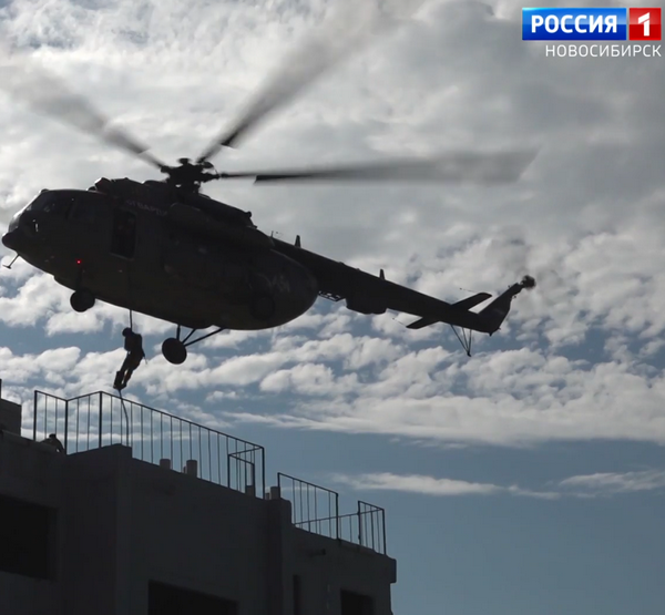 Освобождение заложников из здания