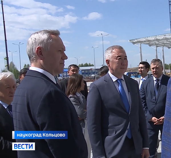 Премьер-министр Республики Казахстан на площадке СКИФа
