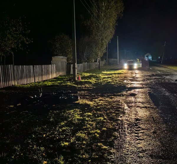 ДТП с мотоциклистом