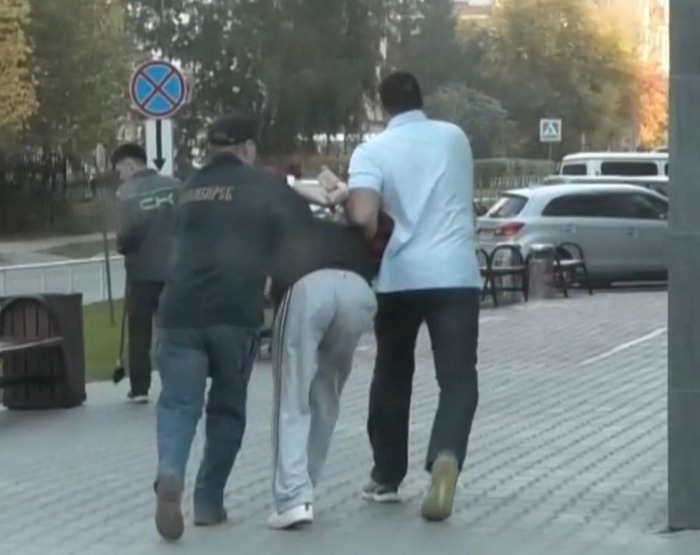 Задержали поджигателя