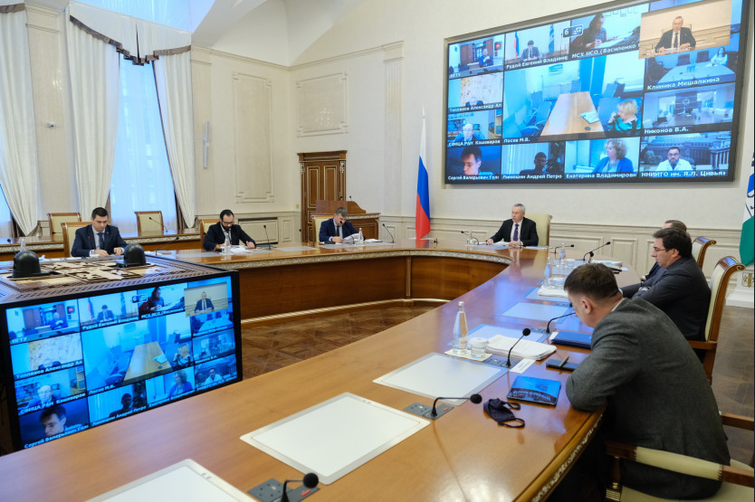 Глава региона провёл первое заседание наблюдательного совета научно-образовательного центра мирового уровня «Сибирский биотехнологический научно-образовательный центр»