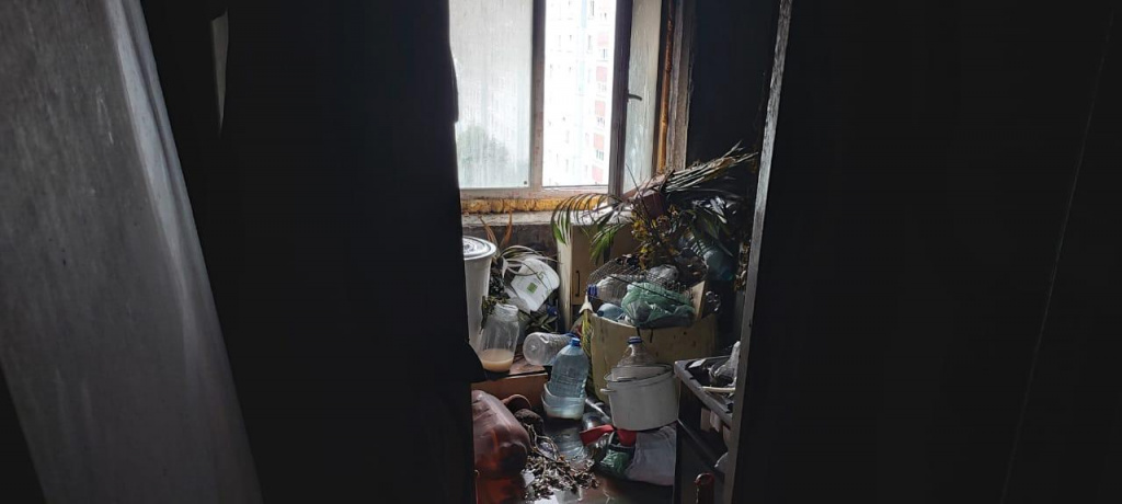 Пожарные спасли мужчину Пожарные спасли мужчину