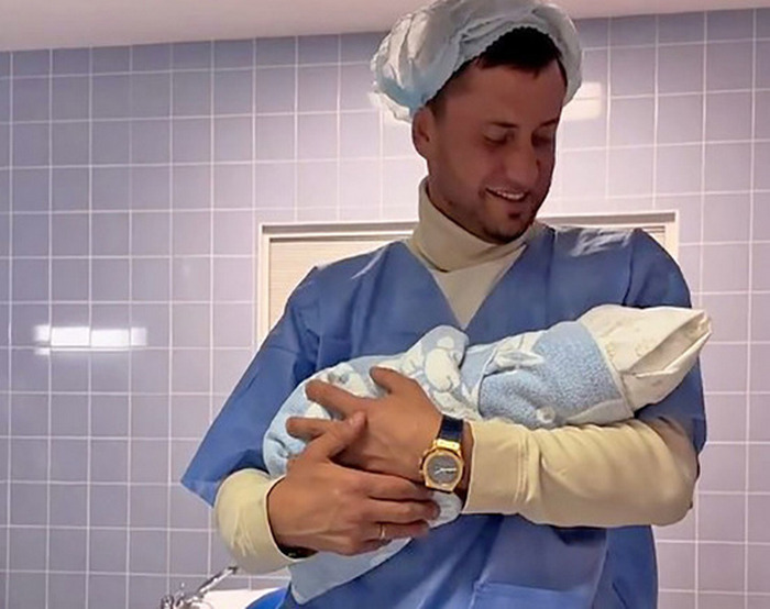 У новосибирского актера Павла Прилучного и Зепюр Брутян родился ребенок