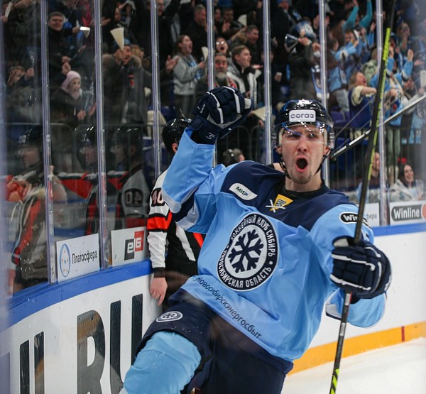 Игрок ХК «Сибири»