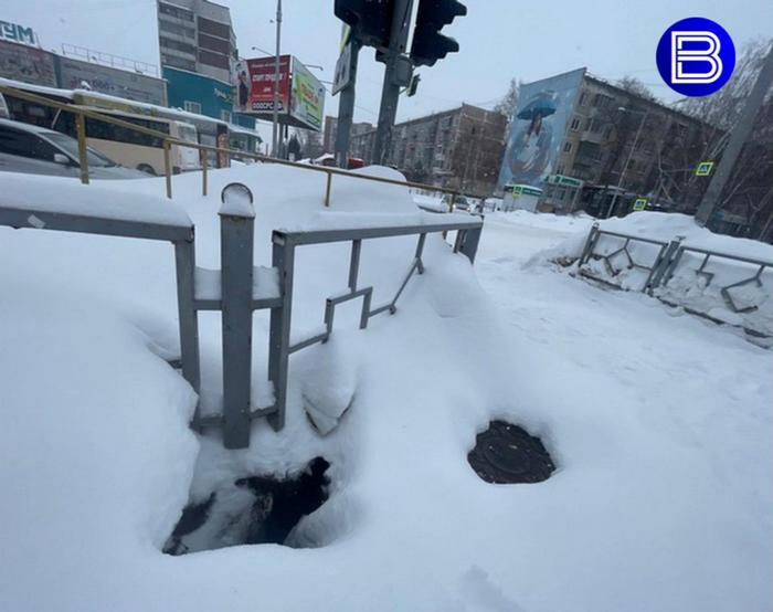 Провал в Бердске