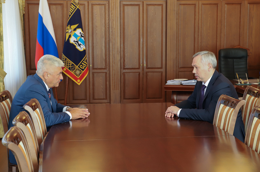 Министр внутренних дел РФ Владимир Колокольцев посетил с рабочим визитом Новосибирск