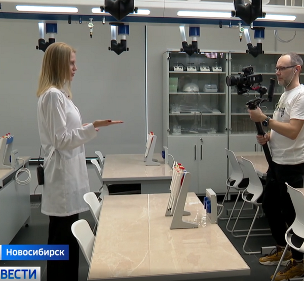 Процесс съемки роликов