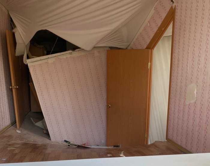 В Новосибирской области стена рухнула в пятиэтажном жилом доме