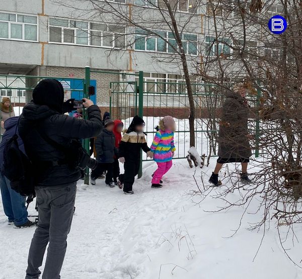 Эвакуация детей из школы