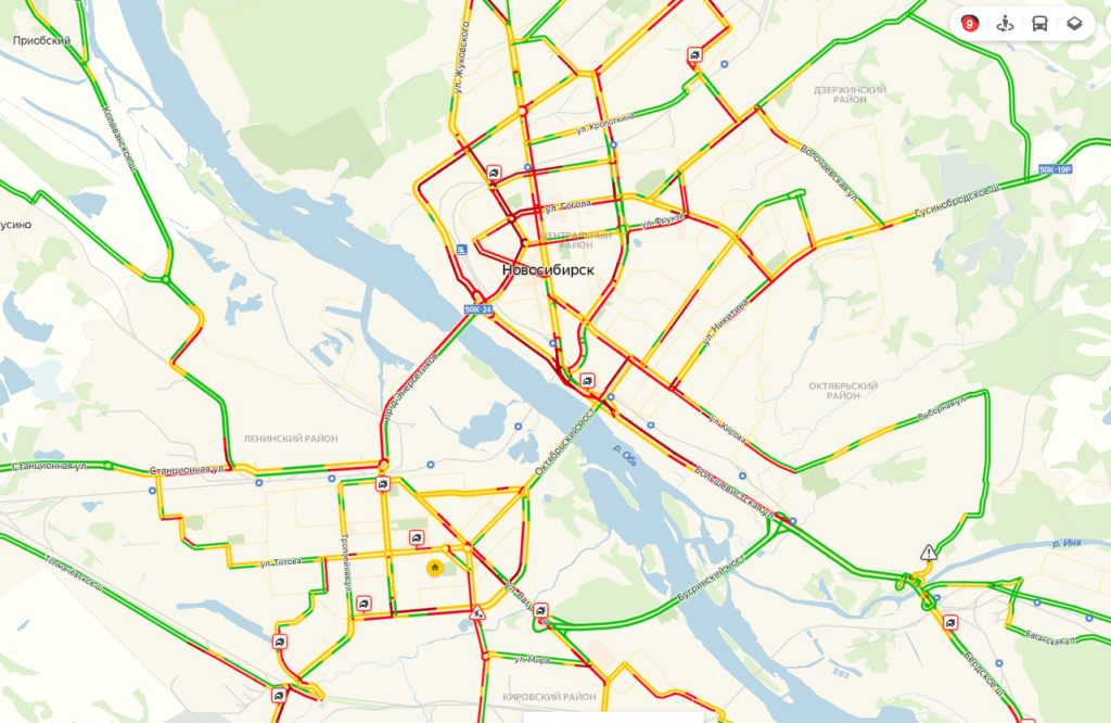 Город дорог новосибирск