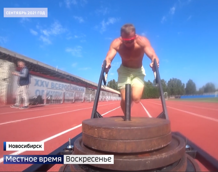 Тренировка Михаила Мордасова