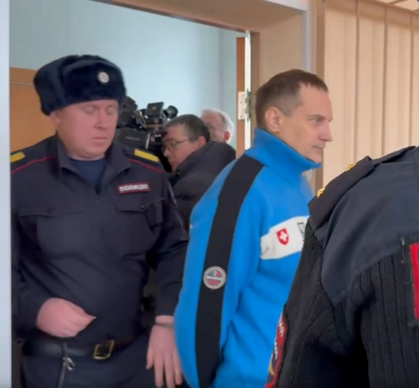 Архипов в зале суда