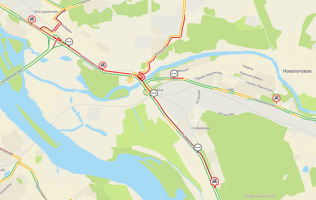 скриншот пробки