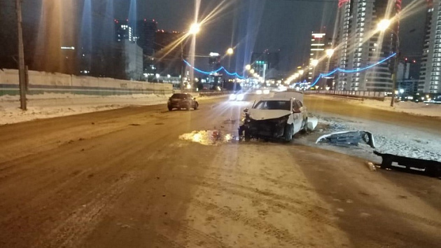 В Новосибирске две пассажирки пострадали в ДТП