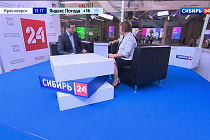 В Новосибирске помощник губернатора Марина Ананич дала интервью каналу «Сибирь 24» на «Технопроме-2022»