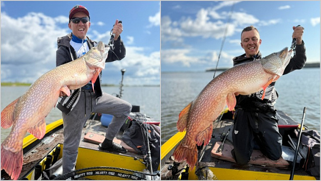 Новосибирские рыбаки поймали в Оби гигантскую 14-килограммовую щуку