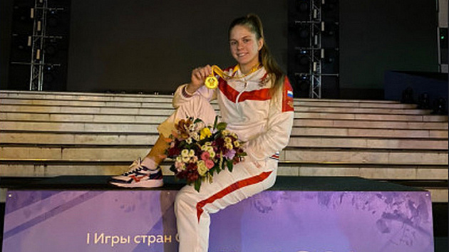 Новосибирская спортсменка стала победительницей первых Игр стран СНГ